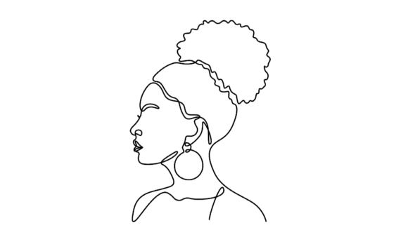 Afro Woman Hairstyle Animation: Elegance in Motion
