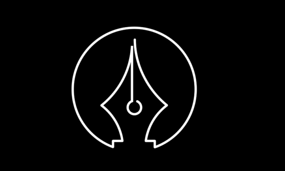 Animated One Line Art Fountain Pen Nib: A Visual Masterpiece