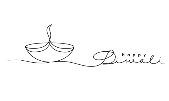 Capturing Festive Energy: The Diwali Festival Line Animation Style