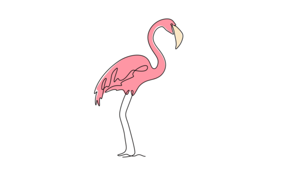Flamingo Bird Animation: A Study in Elegance and Motion