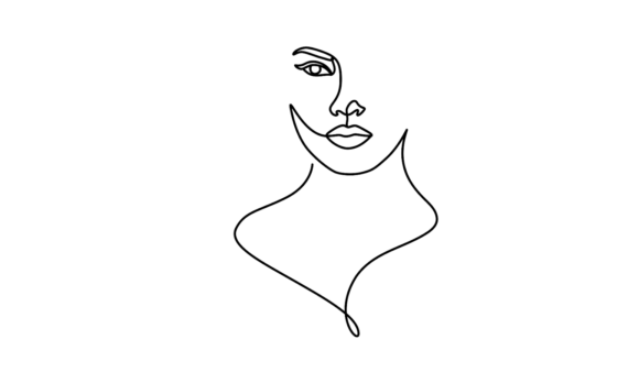 Model Female Face Line Animation: Captivating Motion Graphics