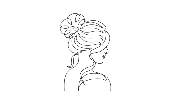 The Art of the Animated Line Drawing of a Beautiful Woman